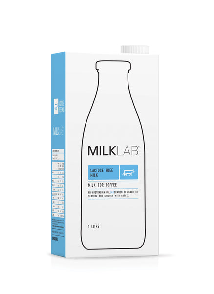 Milk Full Cream Lactose Free 1L UHT Milk Lab - Blue Seas Food Services