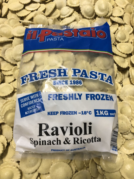 Ravioli Spinach & Ricotta 1Kg - Blue Seas Food Services